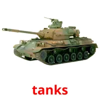 tanks Bildkarteikarten