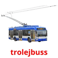 trolejbuss Bildkarteikarten