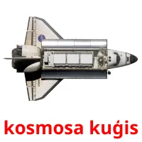 kosmosa kuģis ansichtkaarten