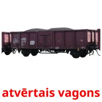 atvērtais vagons ansichtkaarten