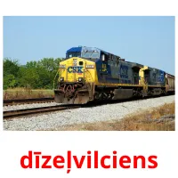 dīzeļvilciens ansichtkaarten