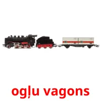 ogļu vagons ansichtkaarten