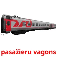 pasažieru vagons ansichtkaarten