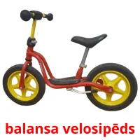 balansa velosipēds ansichtkaarten