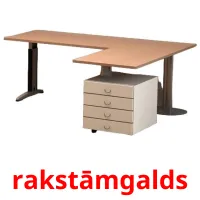 rakstāmgalds ansichtkaarten