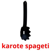 karote spageti ansichtkaarten