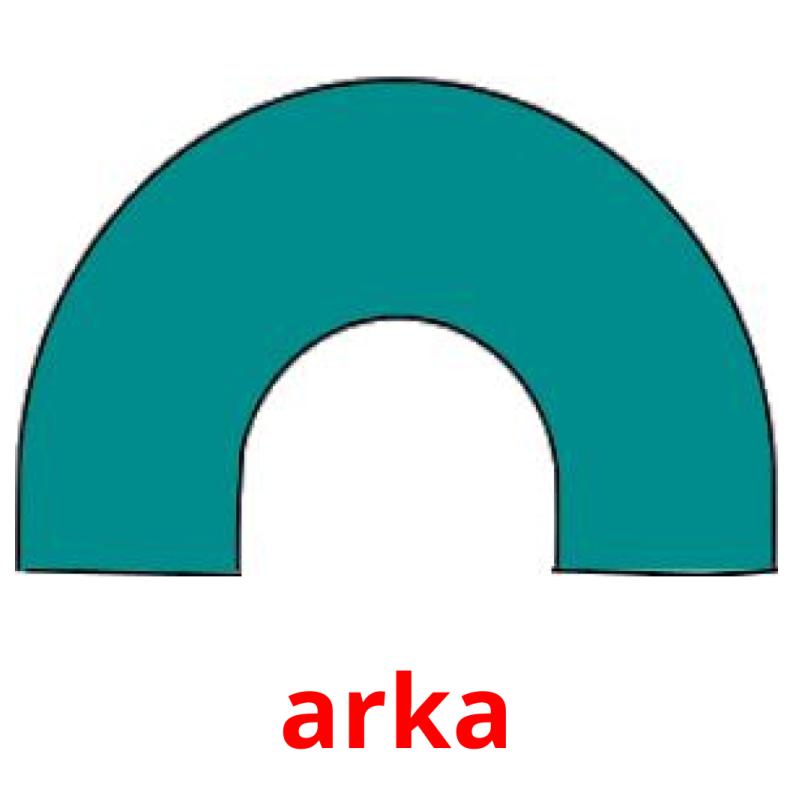 arka picture flashcards