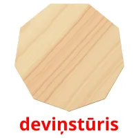 deviņstūris ansichtkaarten