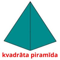 kvadrāta piramīda card for translate