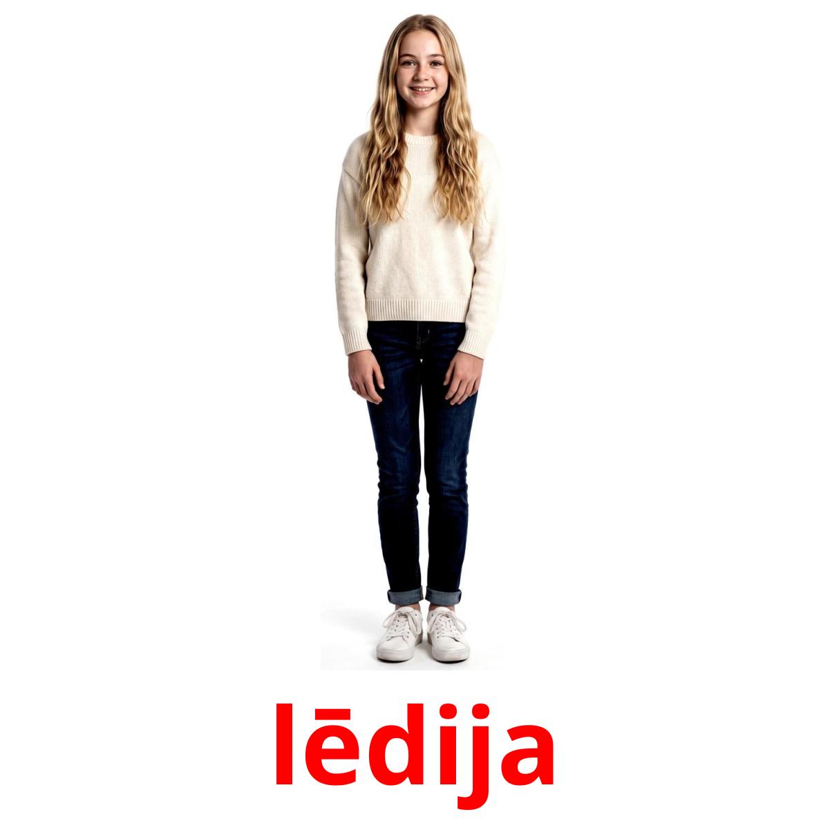 Letón 12 Tarjetas de Aprendizaje de Etapas GRATIS en PDF | Imágenes en Letón