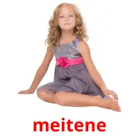 meitene ansichtkaarten