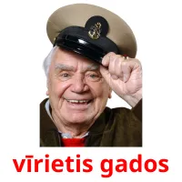 vīrietis gados ansichtkaarten