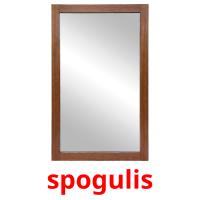 spogulis cartões com imagens