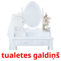 tualetes galdiņš picture flashcards