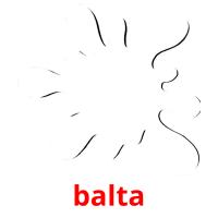 balta picture flashcards