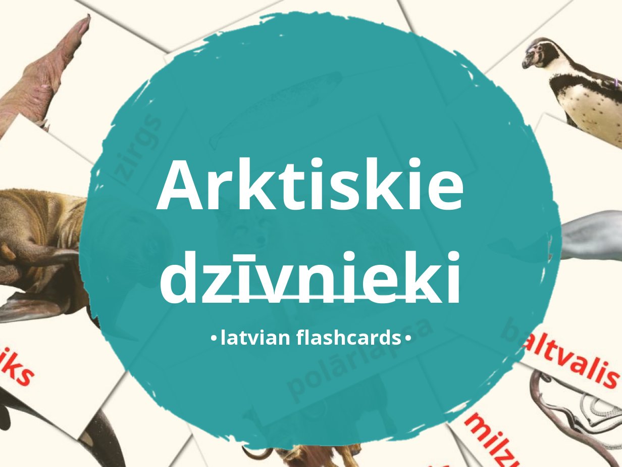 14-free-arctic-animals-flashcards-pdf-latvian-words