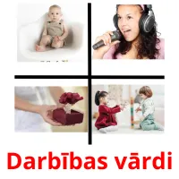 Darbības vārdi cartes flash