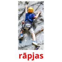 rāpjas picture flashcards
