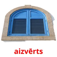 aizvērts Bildkarteikarten