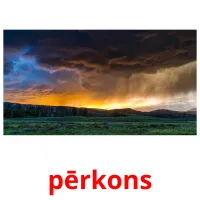 pērkons ansichtkaarten