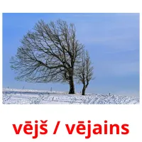 vējš / vējains ansichtkaarten