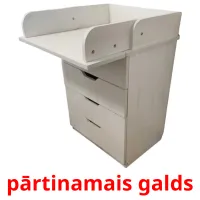 pārtinamais galds ansichtkaarten