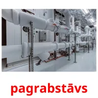 pagrabstāvs picture flashcards