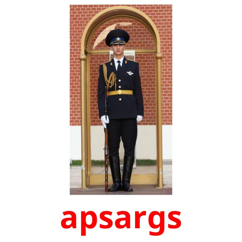 apsargs picture flashcards