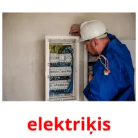 elektriķis ansichtkaarten