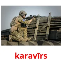 karavīrs ansichtkaarten