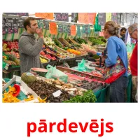 pārdevējs ansichtkaarten