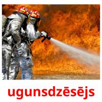 ugunsdzēsējs card for translate