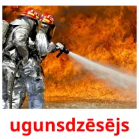 ugunsdzēsējs ansichtkaarten