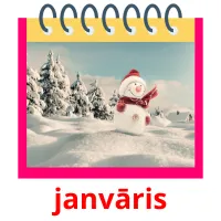 janvāris ansichtkaarten