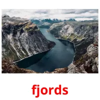 fjords карточки энциклопедических знаний