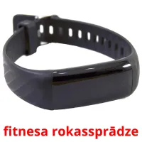fitnesa rokassprādze cartes flash