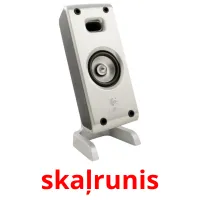 skaļrunis cartes flash