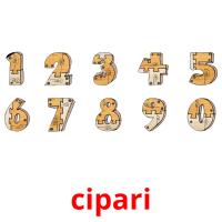 cipari flashcards illustrate