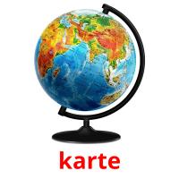 karte picture flashcards