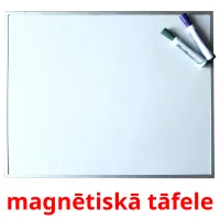 magnētiskā tāfele ansichtkaarten