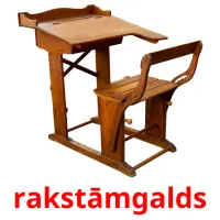 rakstāmgalds ansichtkaarten