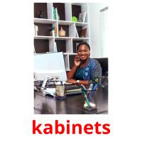 kabinets picture flashcards
