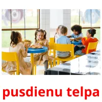 pusdienu telpa Bildkarteikarten