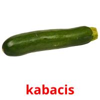 kabacis picture flashcards