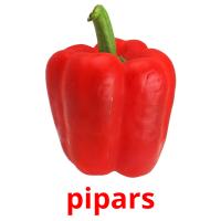 pipars picture flashcards