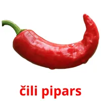 čili pipars ansichtkaarten