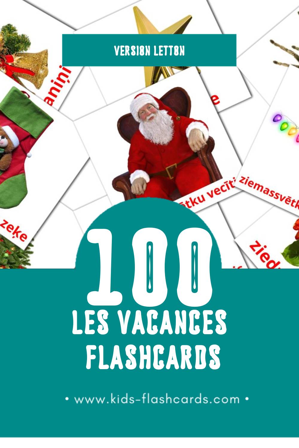 Flashcards Visual brīvdienas pour les tout-petits (28 cartes en Letton)