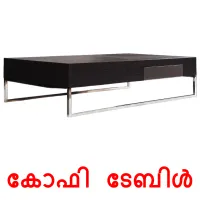കോഫി ടേബിൾ cartões com imagens