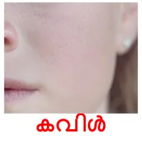 കവിൾ picture flashcards