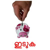 ഇടുക flashcards illustrate